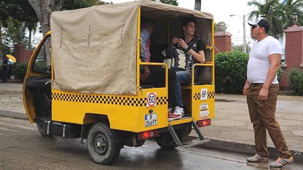 taxi por cuenta propia en Cuba